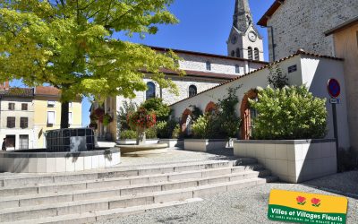 🌼 Label Villes et Villages Fleuris 🌻 une deuxième fleur 🌺🌺 pour La Verpillière