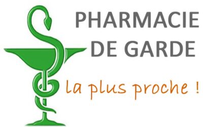 PHARMACIES DE GARDE POUR LE MOIS DE NOVEMBRE